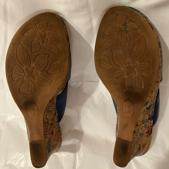 BOC Blue Cork Wedges - Picture 5 of 6